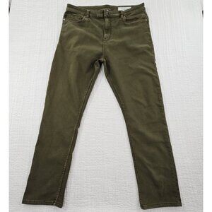 The Perfect Jeans Denkhaki Pants Men's 38x32 Brown Comfort Stretch Slim Thick